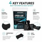 50 Count Nasal Strips For Breathing Strong Adhesive Nose Strips Sleep Sports