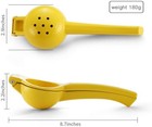 Y-me Manual Juicer Citrus Lemon Squeezer Yellow