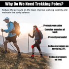 Cane Walking Stick Adjustable Walking Aluminum Collapsible Travel Hiking