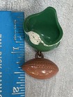 Vintage Mid-century 1950   s Football Helmet Sweater Pin School Plastic Charm