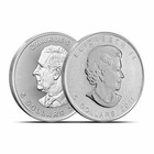 1 Oz Canadian Silver Maple Leaf Coin  random Year  Cull 