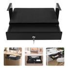 Sliding Under Desk Storage Drawer Pull-out Drawer W computer Pad For Stand Desk