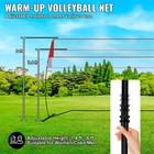 Uimoso Freestanding Volleyball Training Net With Stand Carry Bag Indoor Outdoor
