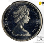 Canada  1966 Elizabeth Ii 25 Cents  Pcgs Pl 67  672 514 Pl Mintage 