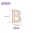 10pcs Iron On Letters Patch 4 5cm Self Adhesive Patches For Hat Bag Clothes