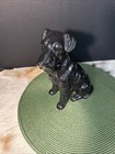 Beautiful No Brand Porcelain Airedale Terrier Glossy Black 9 