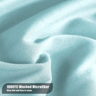 Moonqueen 2-pack Baby Fitted Crib Sheets - Soft Breathable Microfiber Toddler Nu