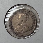 1918 Canada 5 Cent Silver 925 Nickel Coin - King George V - Rare - Low Mint
