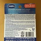 Vaseline Lip Therapy With Petroleum Jelly Assorted Flavor 5 Stick Pack