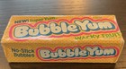 Vintage 1980   s Bubble Yum Super Yum Wacky Fruit Bubble Gum  5 Piece  Nos