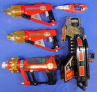 Power Rangers Role Play Massive Lot -- Morphers  Guns  Swords -- Bandai