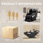Massage Chair Recliner Zero Gravity Full Body Massage Chair With 6 Fixed Rollers