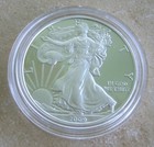Complete Your 36 Year Heraldic Silver Eagle Proof Set With A Thin Dc 2009 Proof