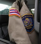 A33  State Of Hawaii Dlnr Conservation Fish Game Warden Police Patch Docare Fbi