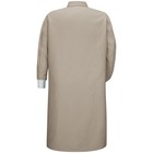 Red Kap Gripper-front Spun Polyester Pocketless Butcher Coat  with Knit Cuffs