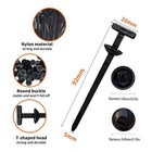 Nylon Universal Cable Tie Buckle  Heavy Duty Self Locking Nylon Zip Ties Holder