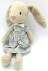 Jellycat Floral Lottie Bunny Small 10  Retired Stuffed Rabbit Flower Dress