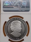 2019 Pride Of Two Nations Maple Leaf Silver Coin  5 Ngc Modified Pf70