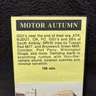 Motor Autumn Vhs Tape Pennsylvania s Gg1 1942 Trains Railroad Prr E8 s Gg1 s