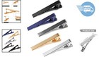 5p Tie Clips For Men  5 Different Classic Tie Bar  Stainless Steel Tie Clip