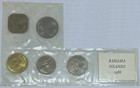 1966 Bahamas - Partial Mint Bu Set  5  - 1 Thru 25 Cents - Ogp Sealed W  Coa