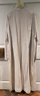 Clergy Server Front Wrap Alb Vestment 55  Long Autom Med Natural Very Nice