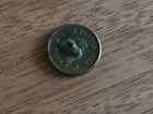 Paddle Wheel Steamer Boat Picture Button Rich Treble Gilt Missing Shank Vintage