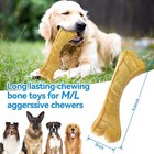 Indestructible Dog Chew Toys For Large Breed  Dog Bones For Aggressive Chewers  