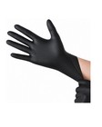 Nitrile Gloves Disposable Black Powder Free Latex Free Textured Non-slip M l 