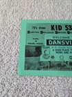 Vintage Advertising Ink Blotter Kid 5318 Radio Station Dansville Ny 