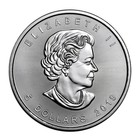 2019 1 Oz  5  9999 Silver Canadian Maple Leaf Bu