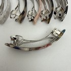 6 Pcs Hair Barrettes For Women  Tortoiseshell Flat Hair Clips French Design Hair