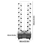 14 Layer 56 Pods Hydroponic Grow Tower Kit For Vegetable  Strawberries  Lettuce