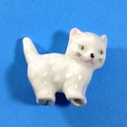 White Ceramic Cat   Kitten From Germany Figurine Knick Knack