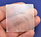 100 Capiz Shells Square Cut 2   50mm  No Holes Crafts Windchimes Shellcraft 