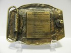  john Deere 2010 Crawler Ag Tractor Belt Buckle 1997 Dubuque Works Ltd Ed 1 2500