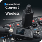 Uhf Wireless Xlr Transmitter And Receiver Plug-on Wireless Microphone System For