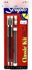 Vtg 1996 Scripto Classic Combo Kit Mechanical Pencil W refills   Erasers 02359