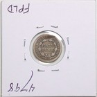 1853 Arrows H10c Seated Liberty Half Dime With Vg Detail Bent  4798