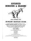Vintage Advanced Dungeons   Dragons Dungeon Masters Guide 1ed 1979  reprint 