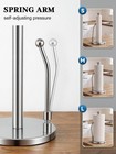 Paper Towel Holder  Paper Towel Dispenser Standing Weighted Base Non Slip