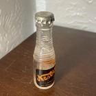 Vintage Miniature Promotional Beehive Style Glass Bottle Nesbitts Of California
