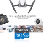 Topesel Ultra Micro Sdxc Sd Card Memory Card Lot 1 5  10  100pcs 64gb U1 Tf Card