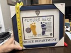 Baby Handprint Footprint Kit Picture Frame - Clean Touch Ink
