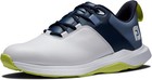 New Men s Footjoy Prolite Golf Shoes - White navy - 56920