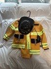 Teetot Adventure Factory Firefighter Costume Child   s Sz 7 8 Excellent Shape