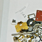 D41 Misc Parts Lot Scoket Transformer Bolts Nuts Coupler Gear Lionel Flyer Marx