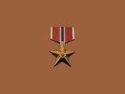 U s Military Bronze Star Medal Hat Lapel Pin Miniature Size 1 1 8 