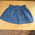 Imperial Star Girls Size 8 Blue white Star A-line Skort Pull-on Elastic Waist