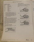 2000 Leisure Arts 8 Floral Delights Crocheted Afghans Pattern Leaflet - Guc